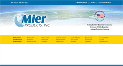 Desktop Screenshot of mierproducts.com
